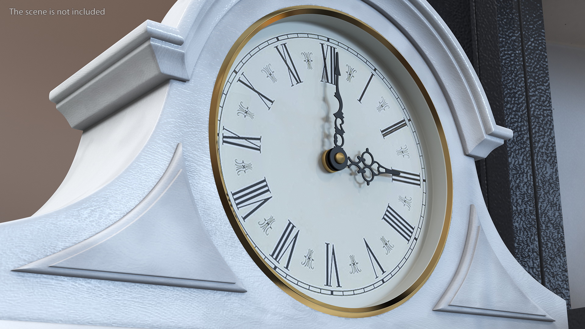 3D model Vintage Mantel Clock