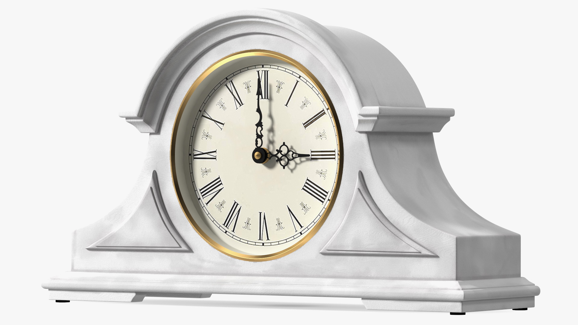 3D model Vintage Mantel Clock