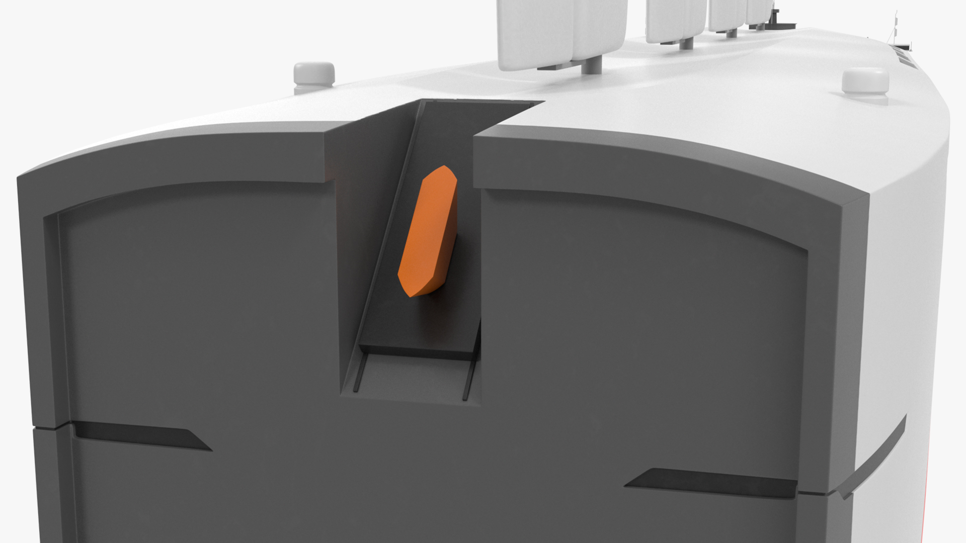 3D Futuristic Ship Sail Powered model