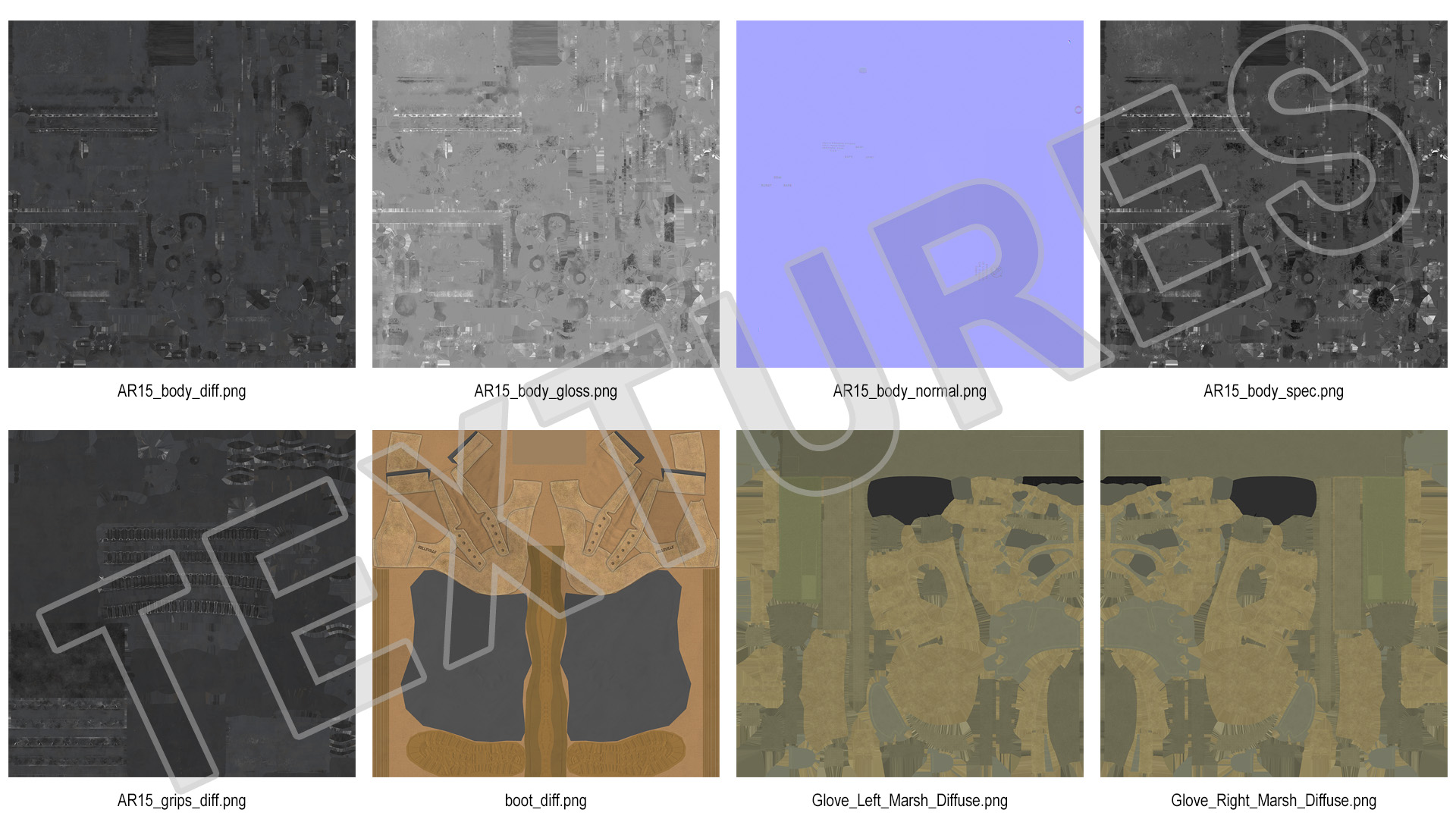 Army Soldier in Grey Camo A-pose 3D