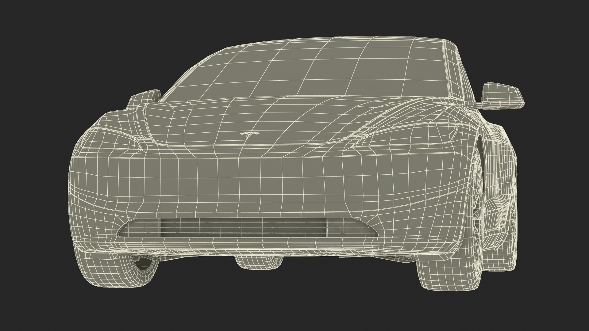 Tesla Model 3 2024 Red 3D