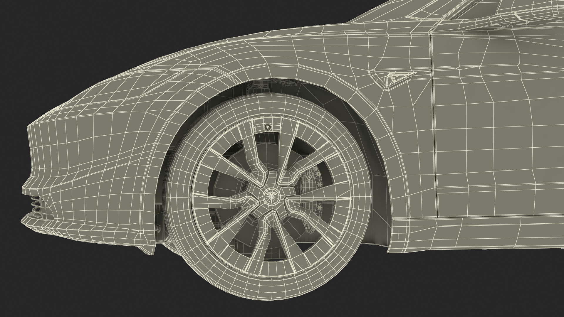 Tesla Model 3 2024 Red 3D