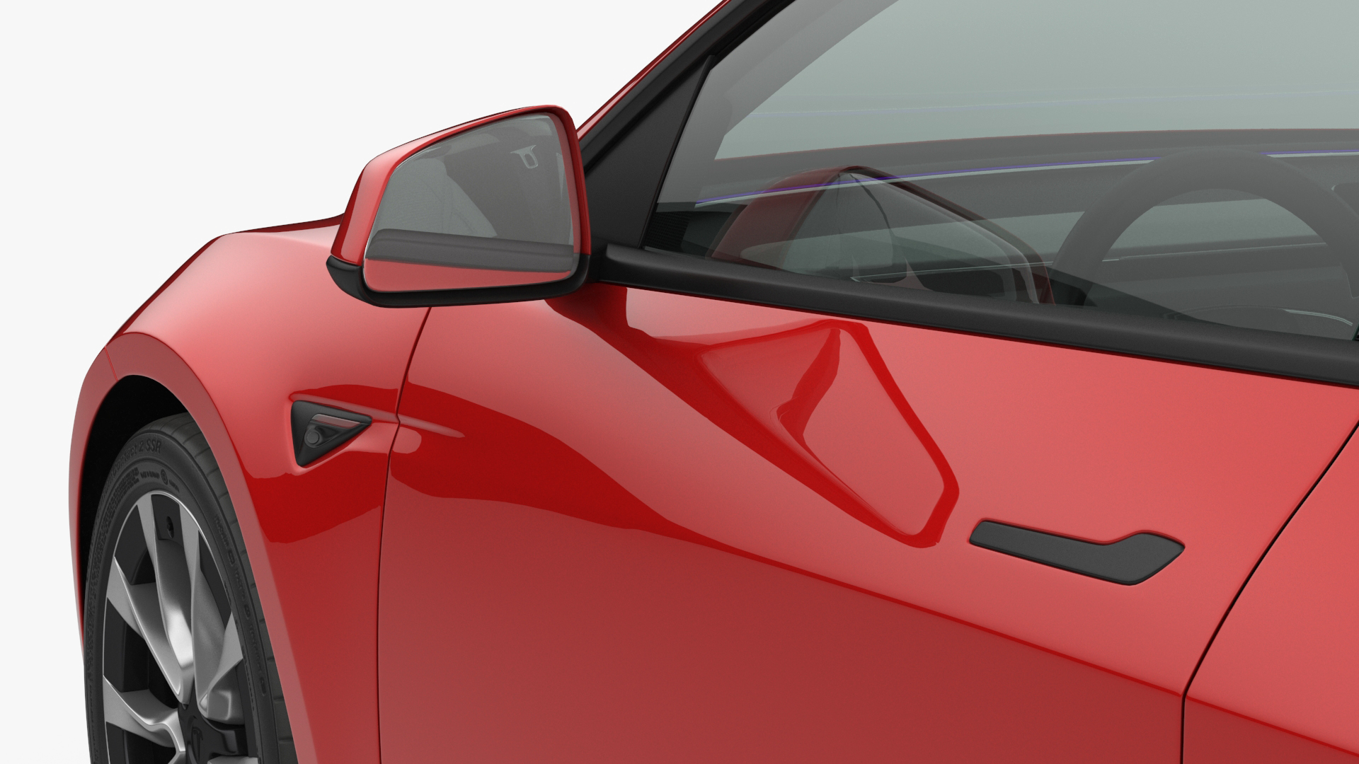Tesla Model 3 2024 Red 3D