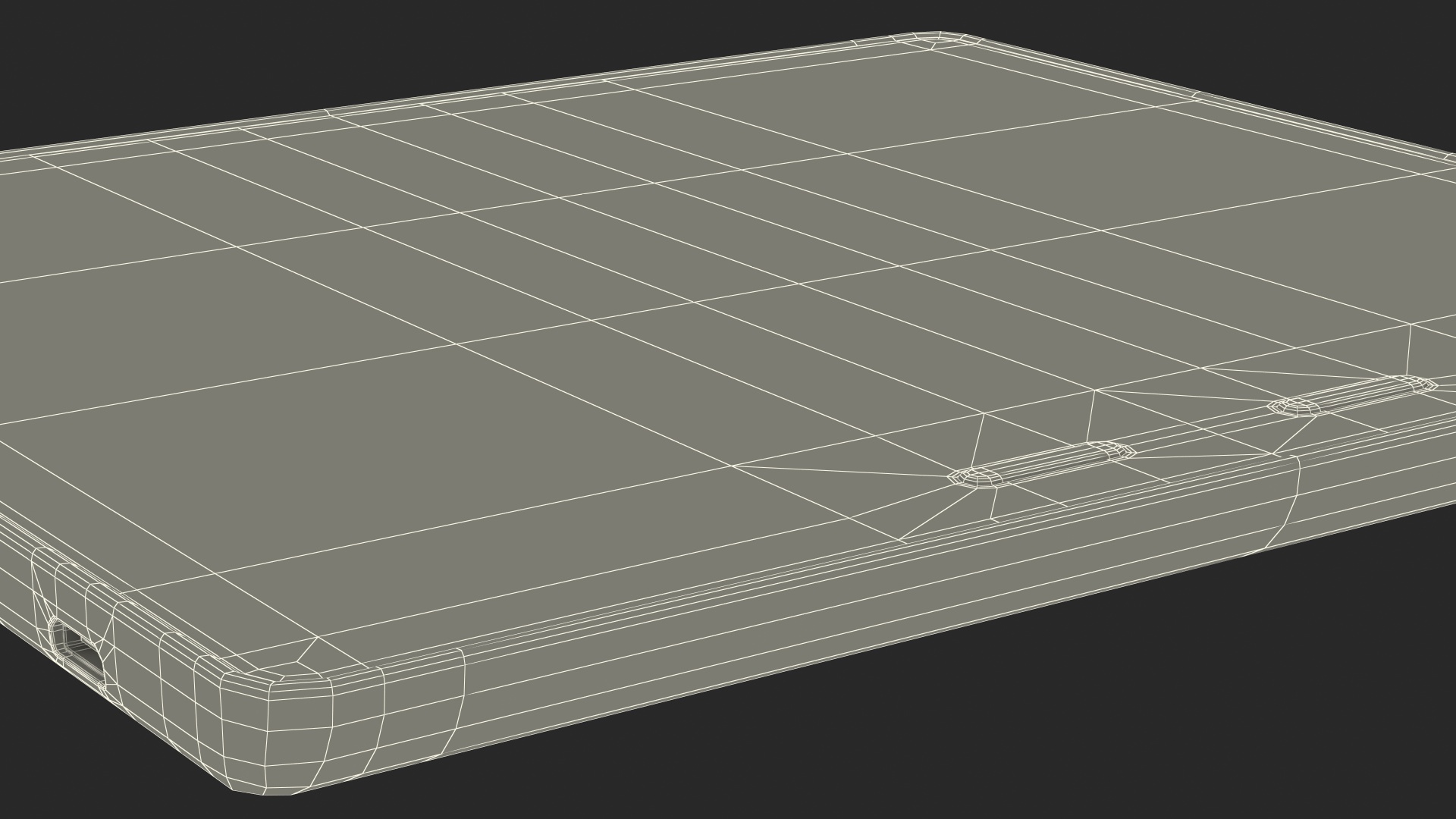 3D E-Reader Tablet Generic model