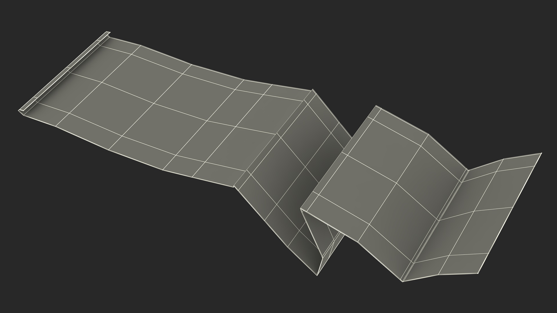 Medical ECG Paper Roll 3D
