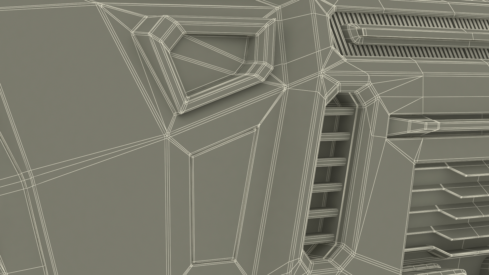 3D Futuristic Armored Military Car