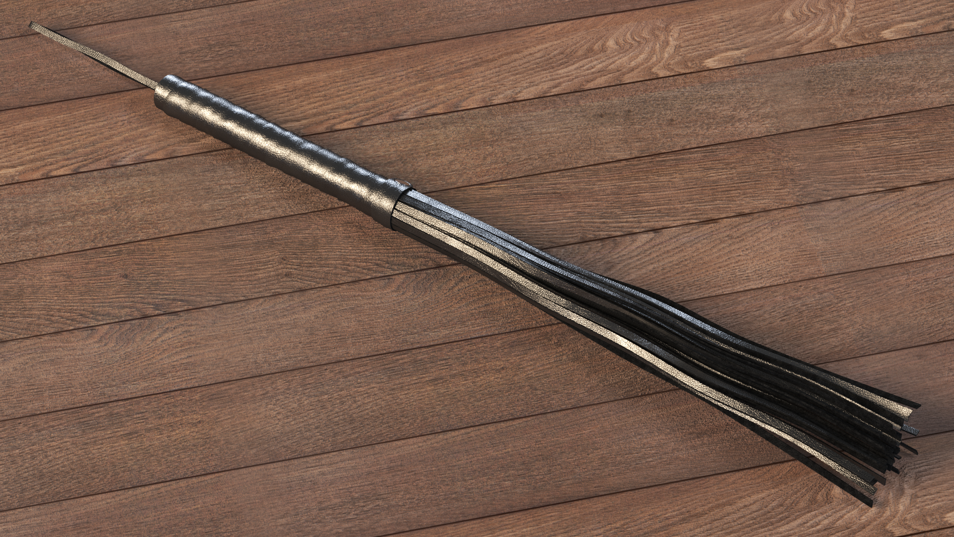 Short Whip Black, view 6