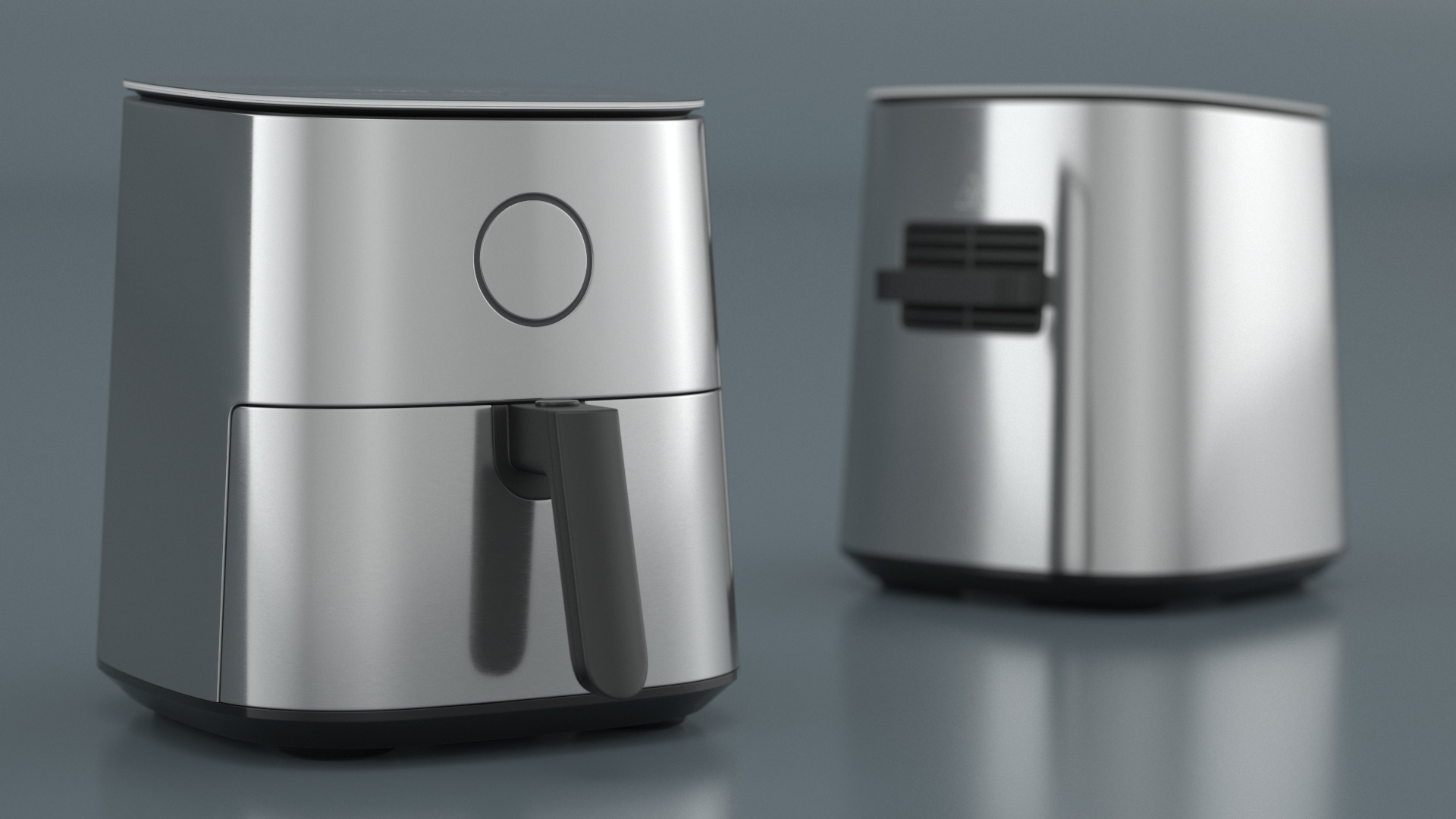 3D model Air Fryer Steel