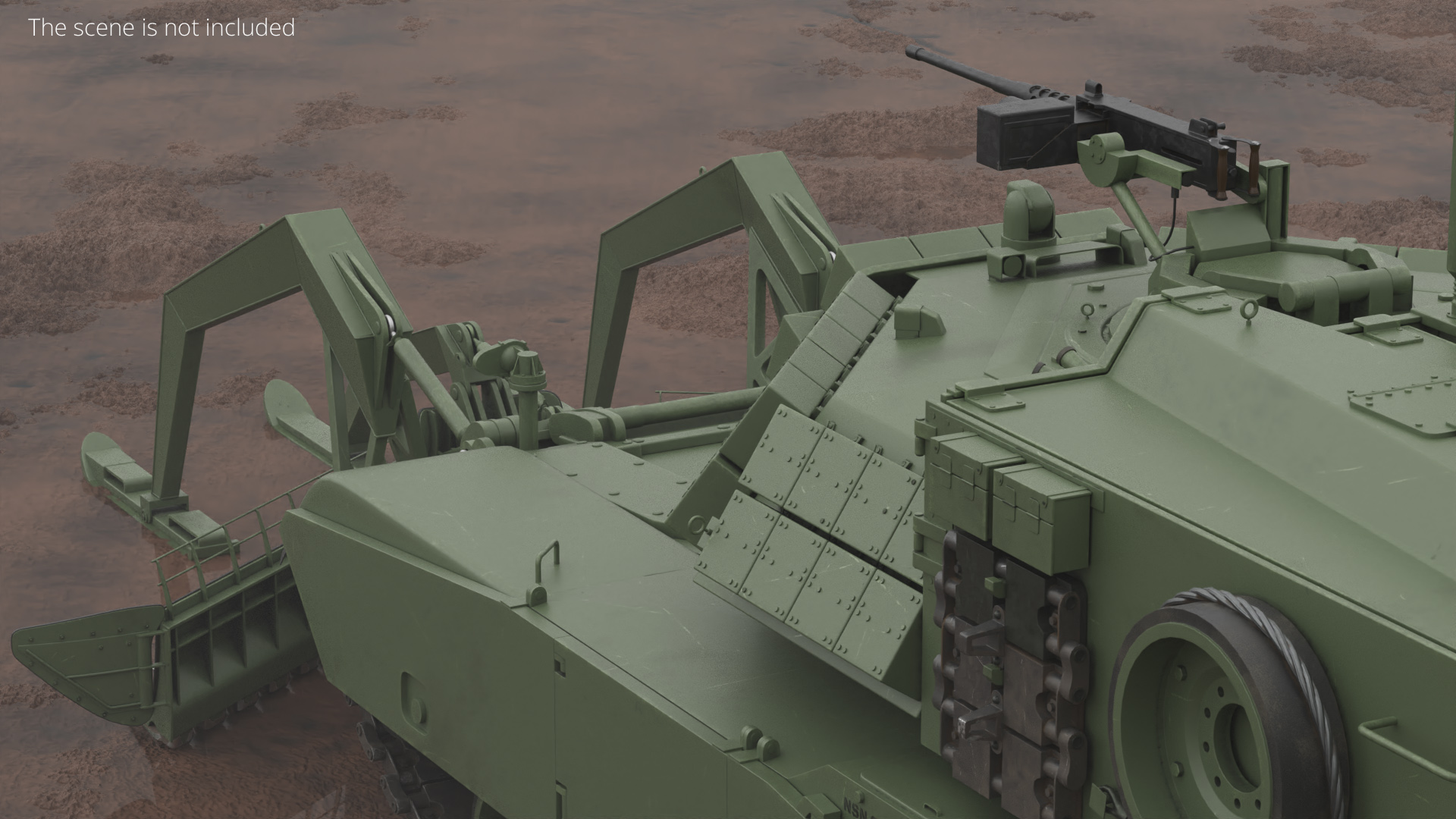 Assault Breacher with Mine Plow, view 8