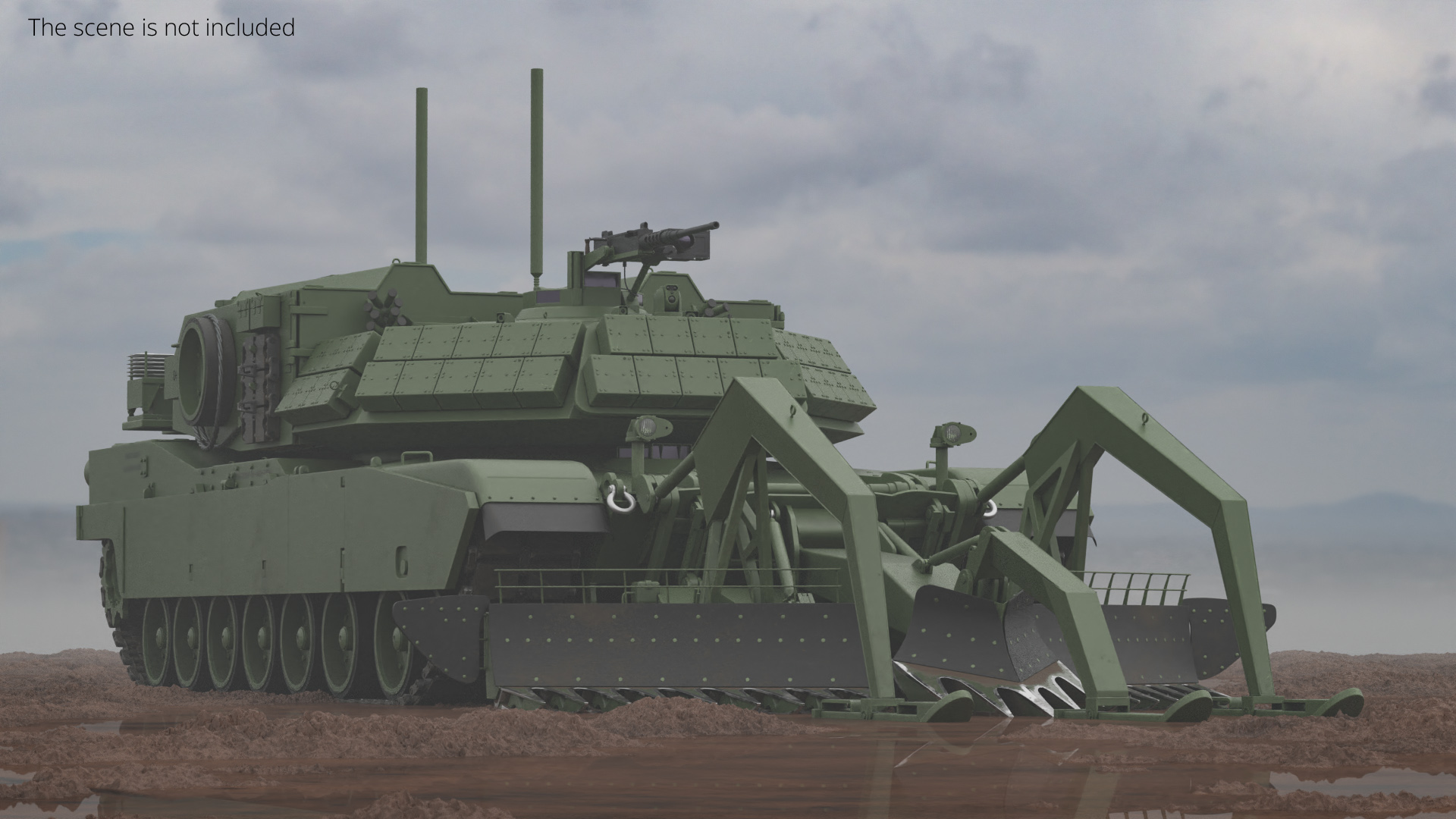 Assault Breacher with Mine Plow, view 7