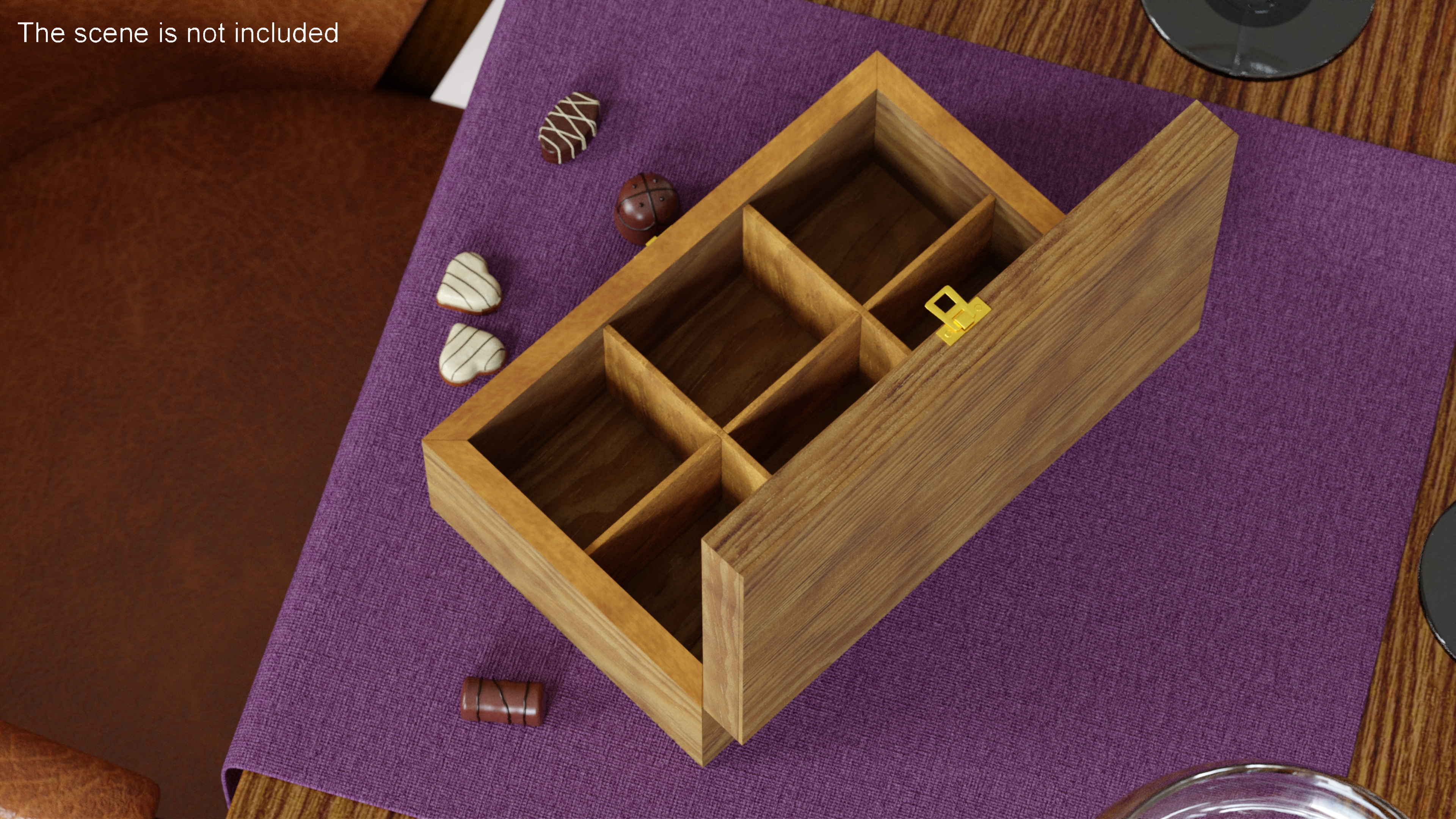 Bamboo Tea Box 3D model