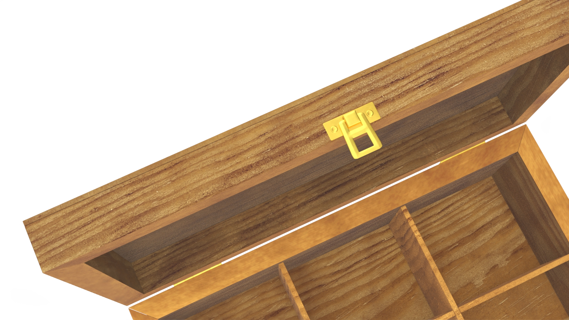 Bamboo Tea Box 3D model