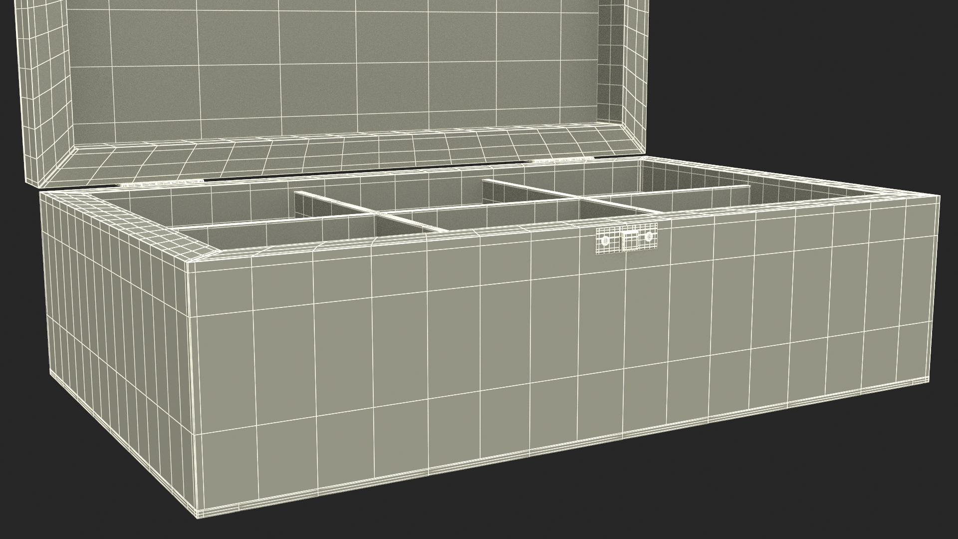 Bamboo Tea Box 3D model