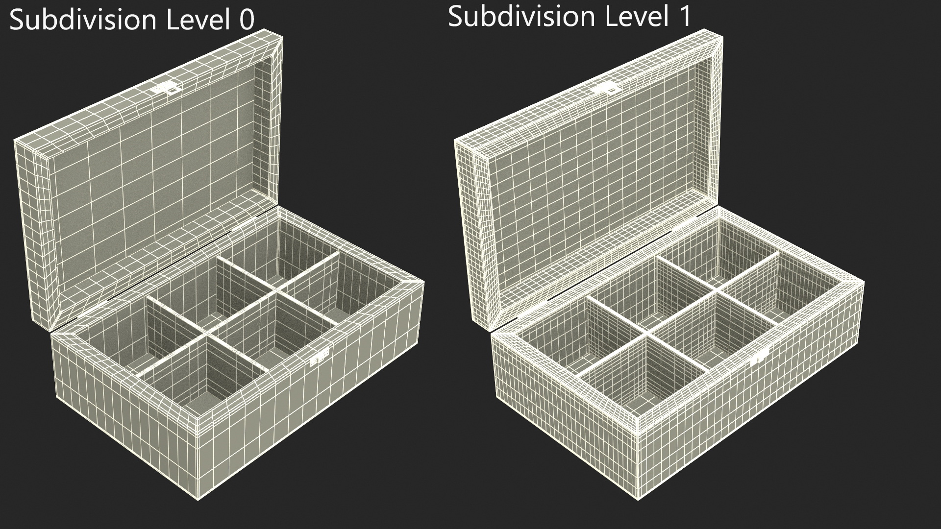 Bamboo Tea Box 3D model