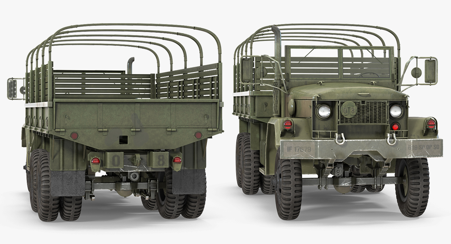 3D model Cargo Truck M35