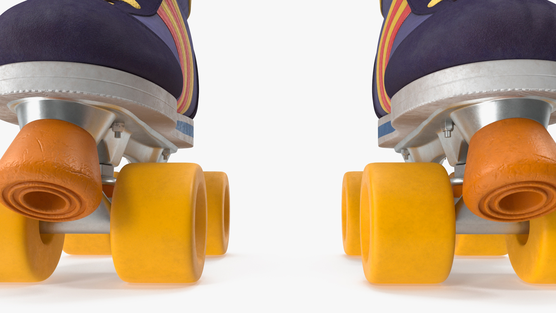 3D Vintage Roller Skates