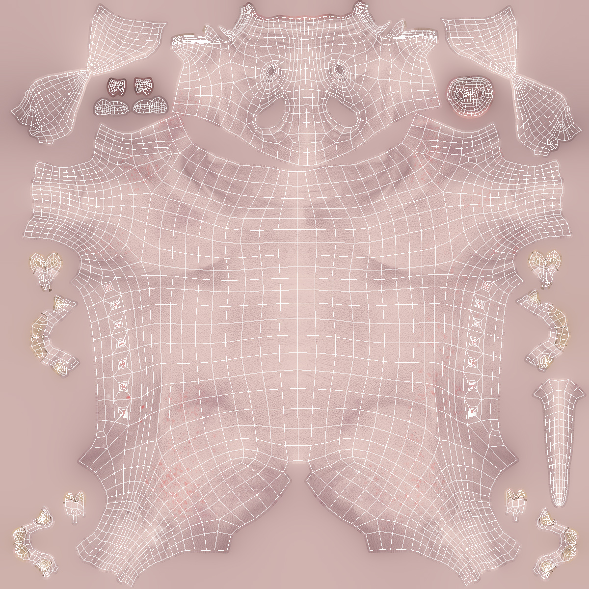3D Hampshire Pig Piglet with Fur Standing Pose model