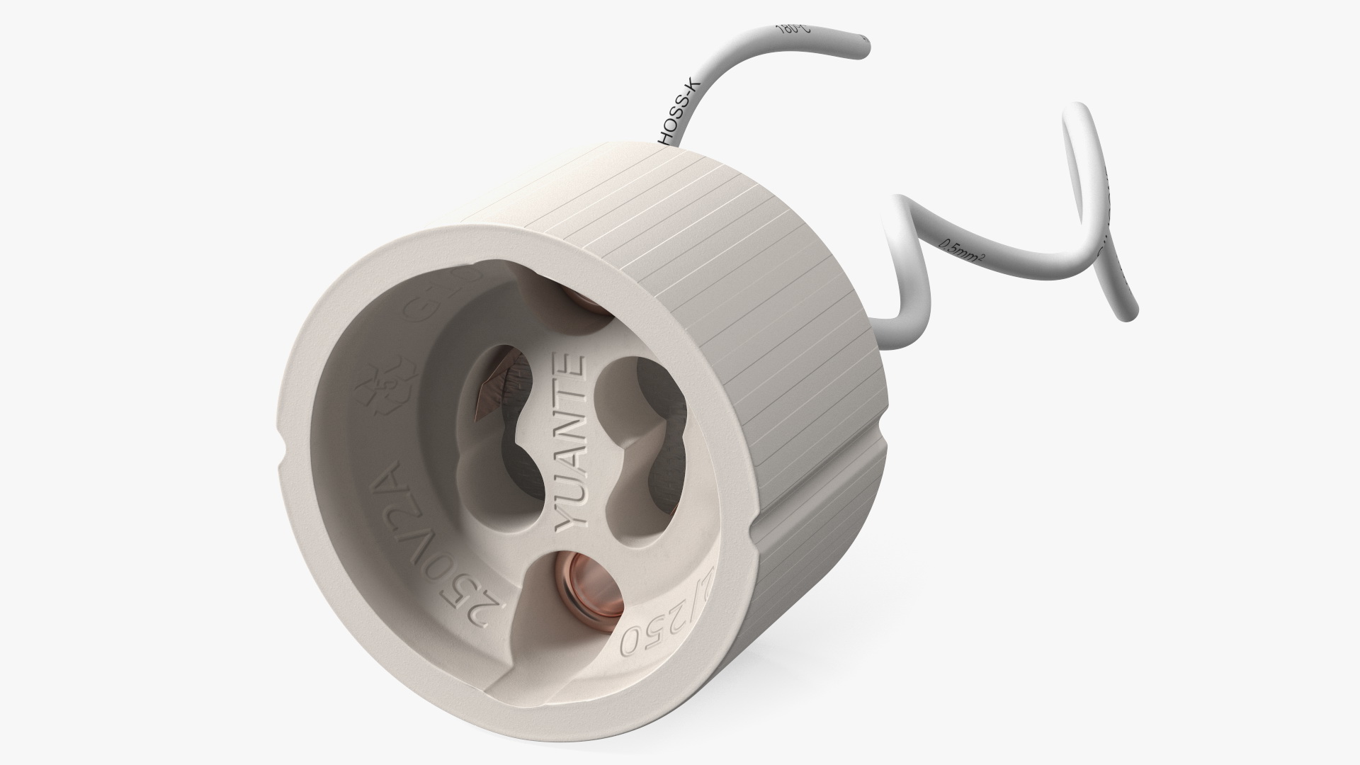 3D GU10 Lamp Holder Socket model