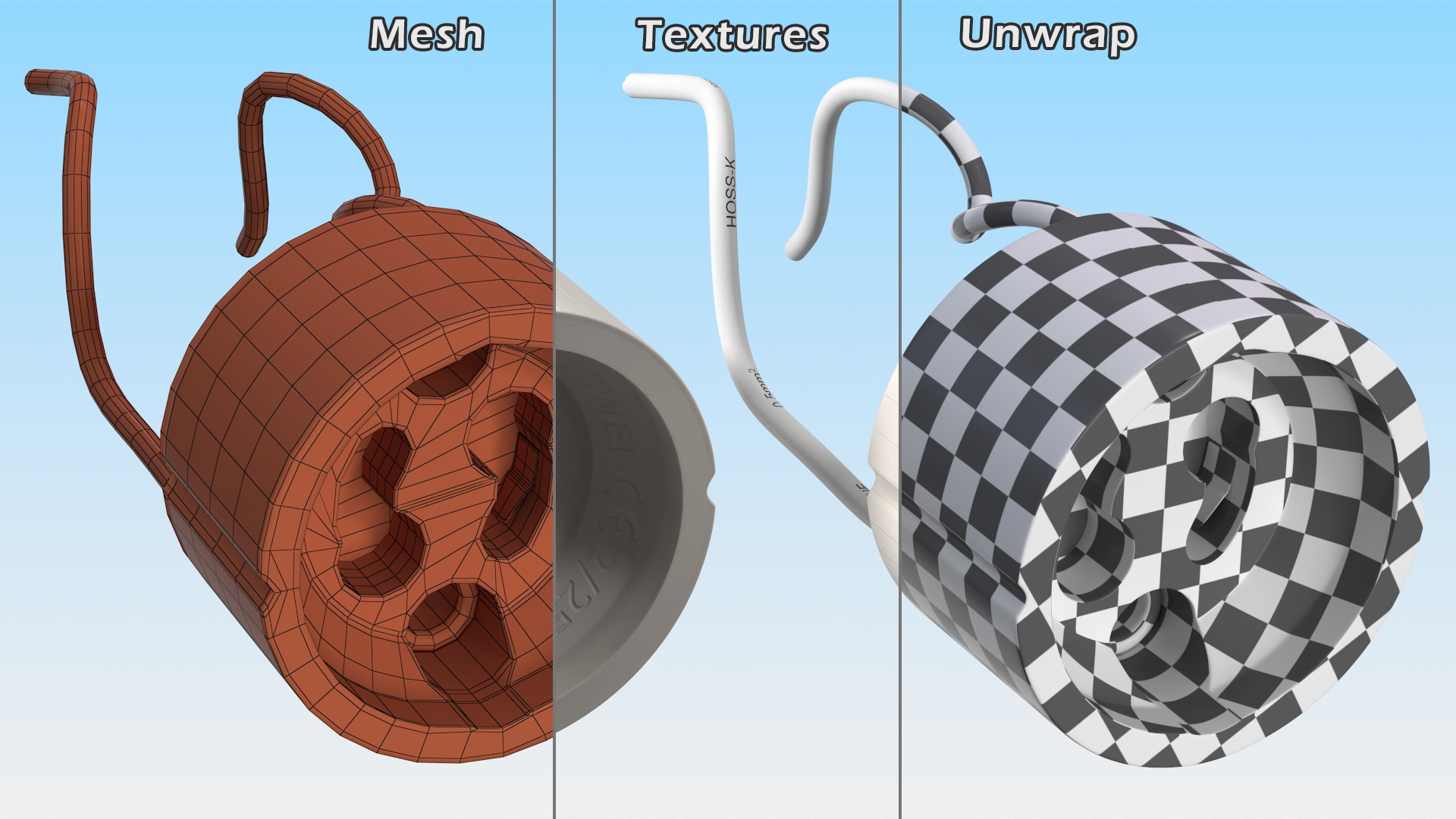 3D GU10 Lamp Holder Socket model