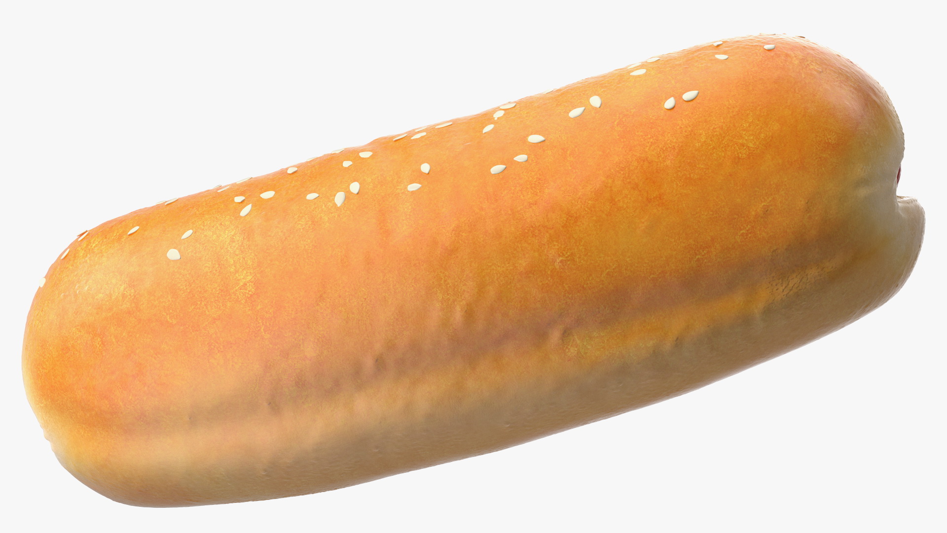 3D model Hot Dog with Mustard