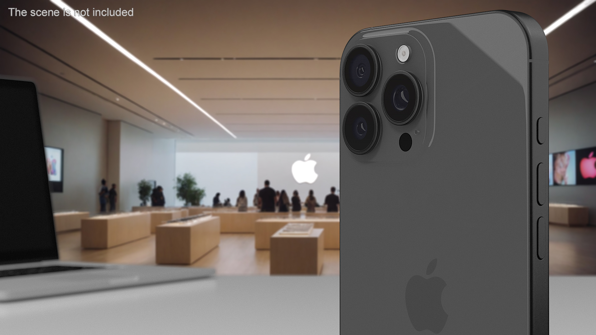IPhone 16 Pro Max Black Titanium 3D