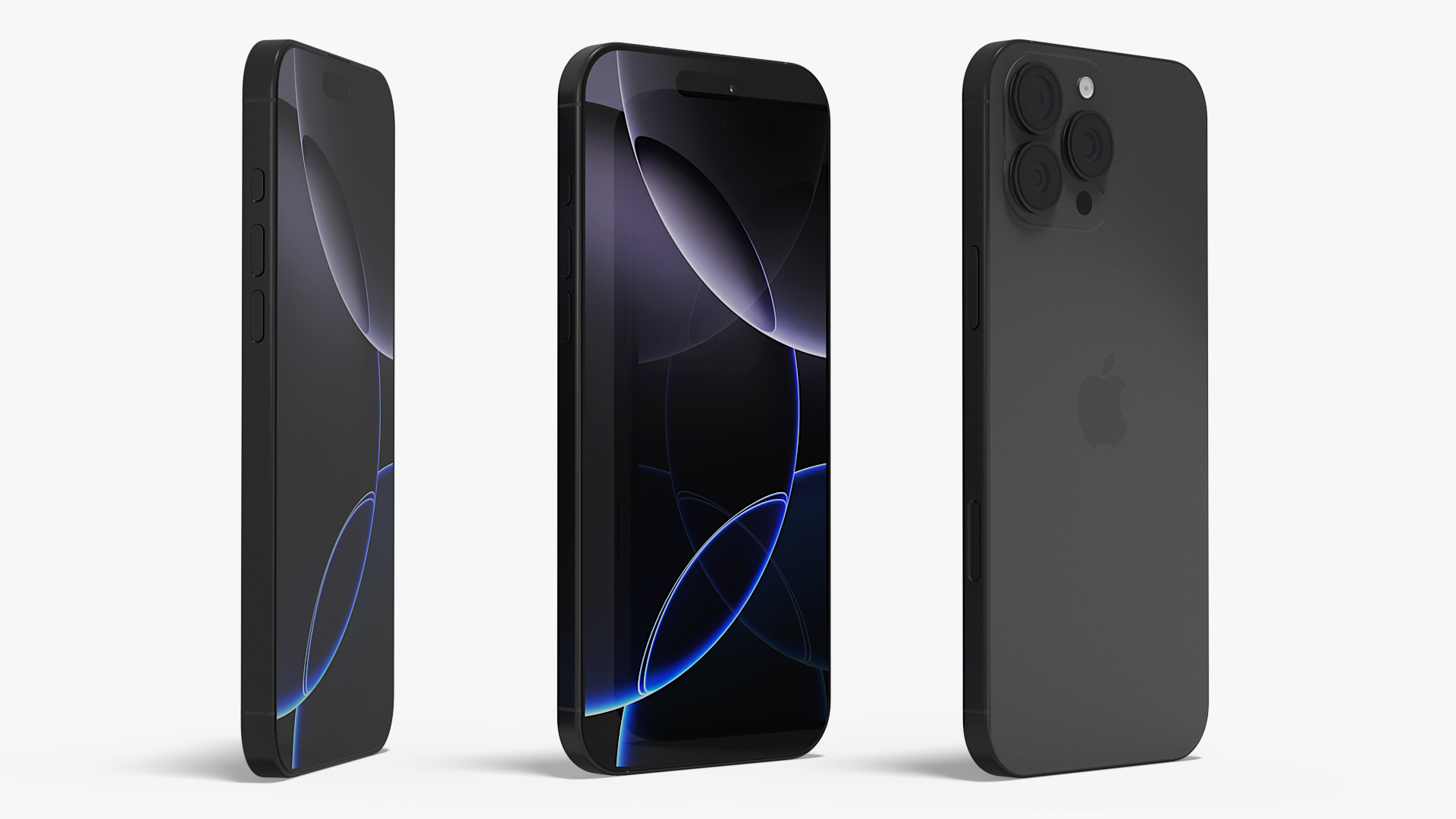 IPhone 16 Pro Max Black Titanium 3D