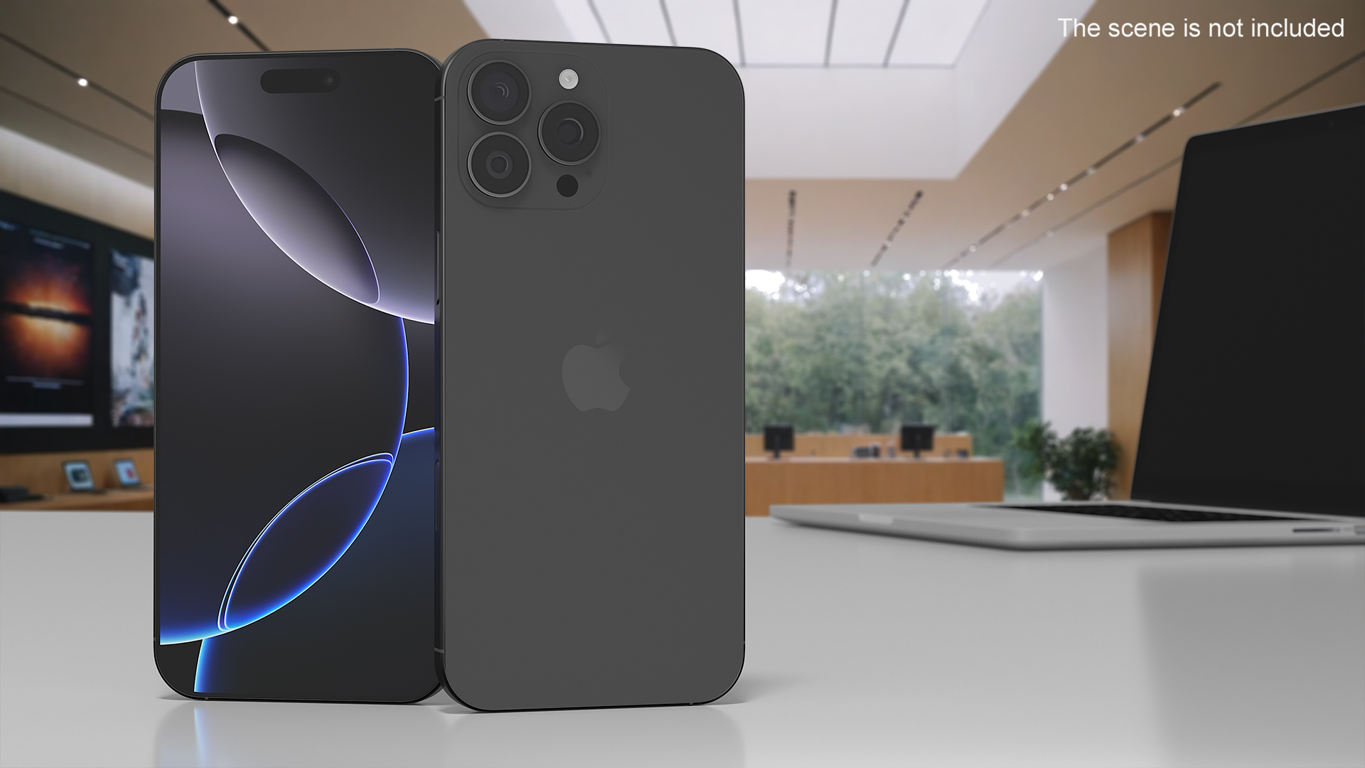 IPhone 16 Pro Max Black Titanium 3D