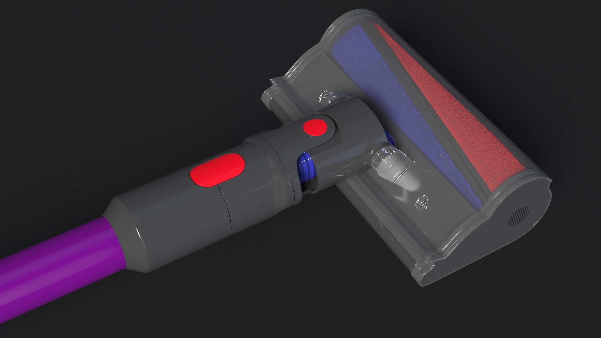 Dyson V8 in Lying Pose 3D
