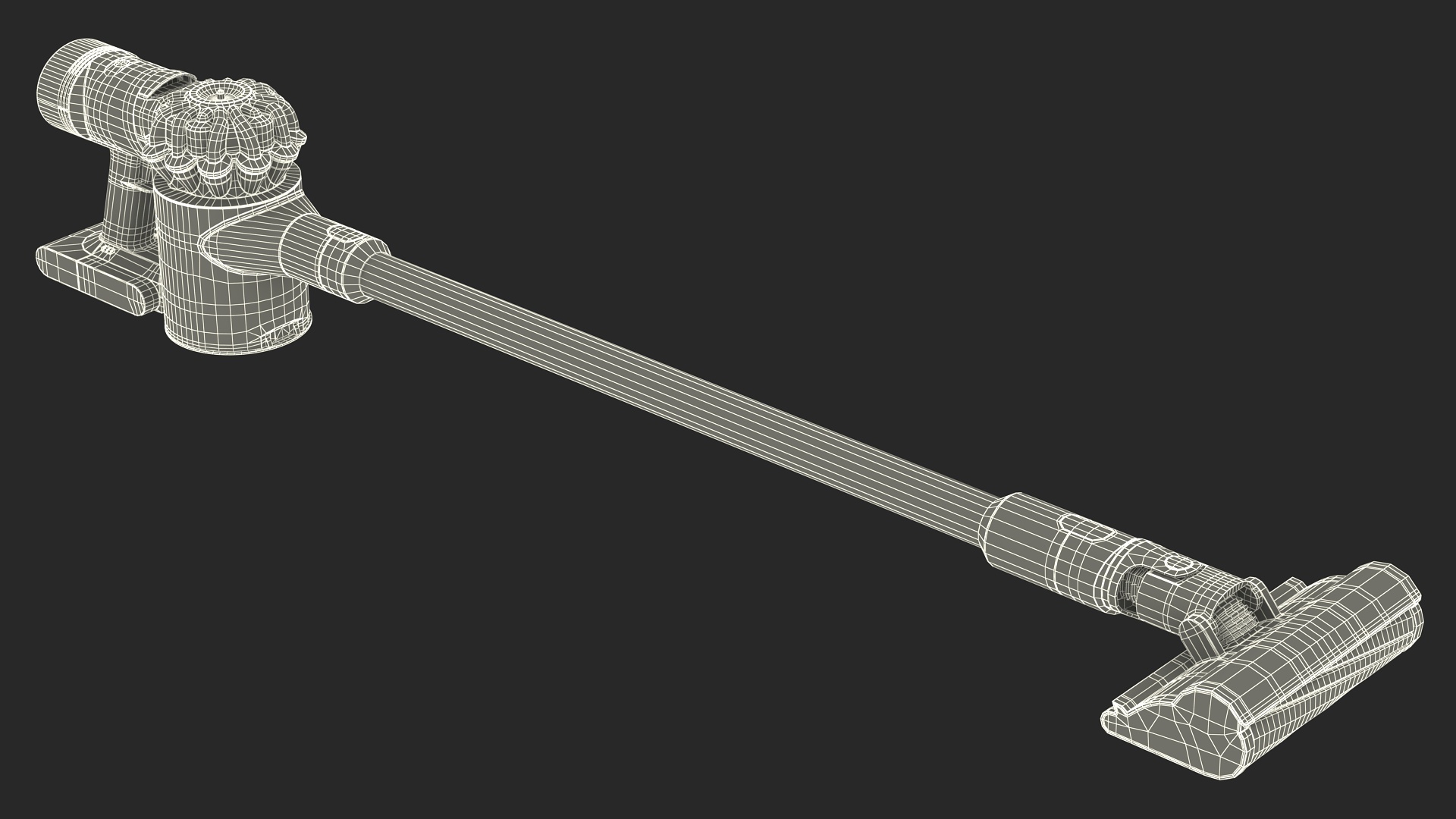 Dyson V8 in Lying Pose 3D