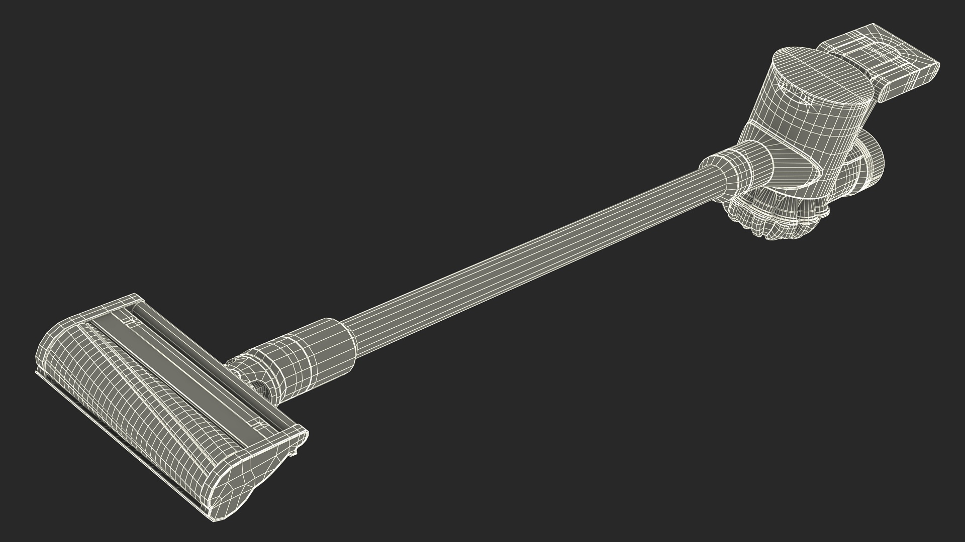 Dyson V8 in Lying Pose 3D