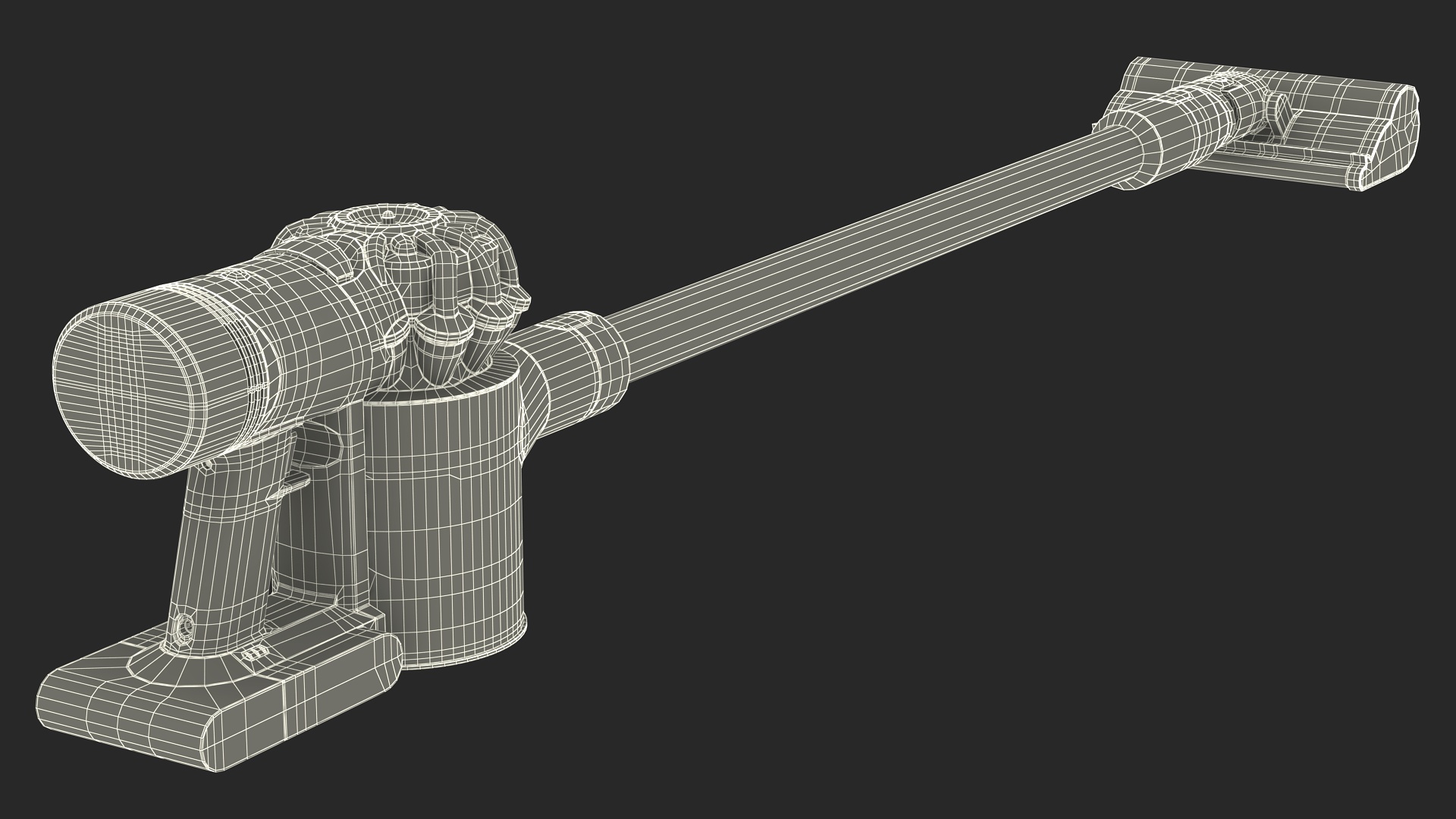 Dyson V8 in Lying Pose 3D