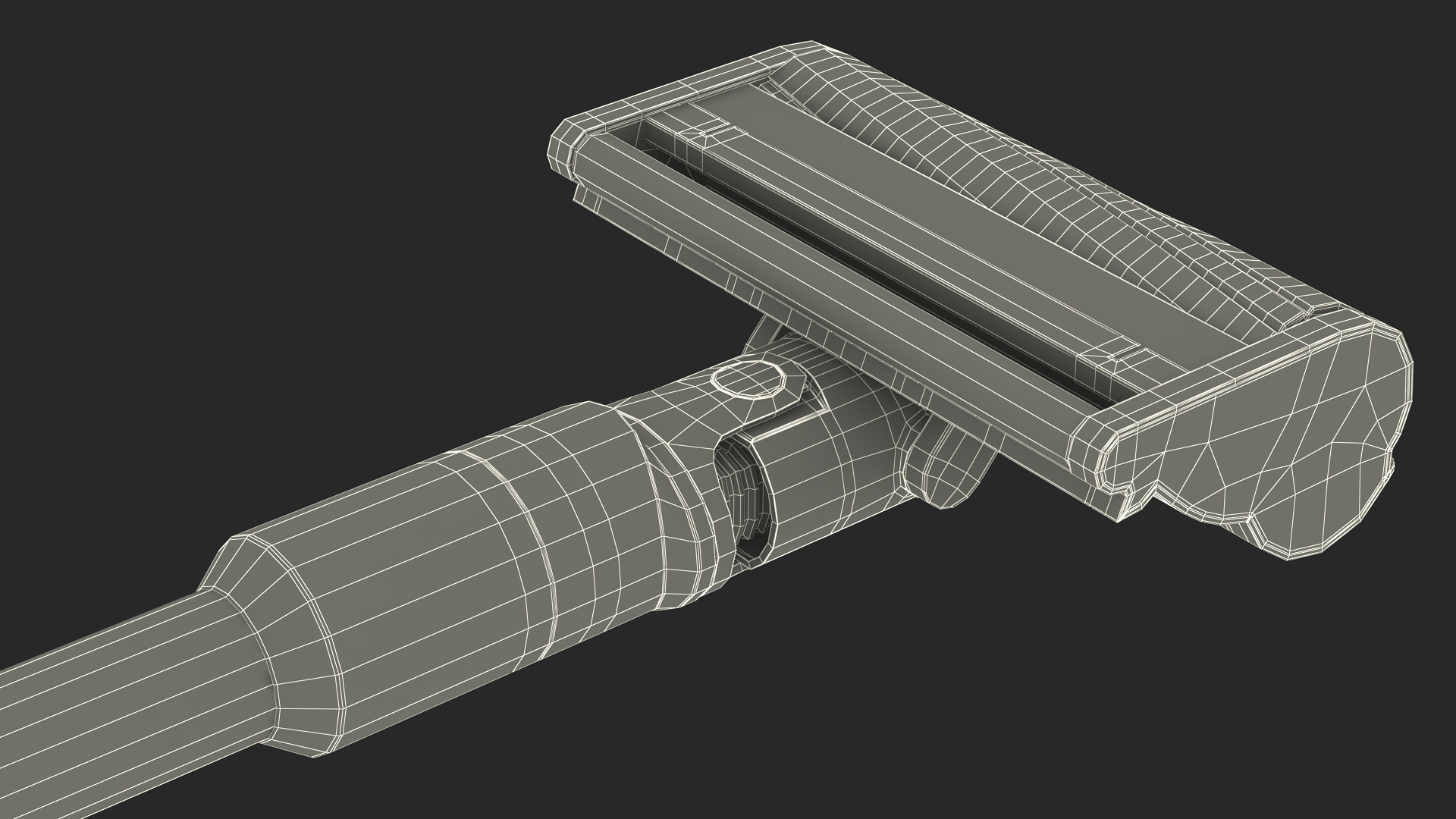 Dyson V8 in Lying Pose 3D