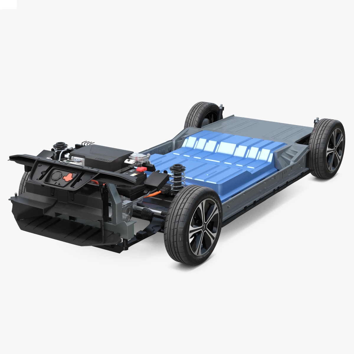 Nissan Leaf Engine and Chassis