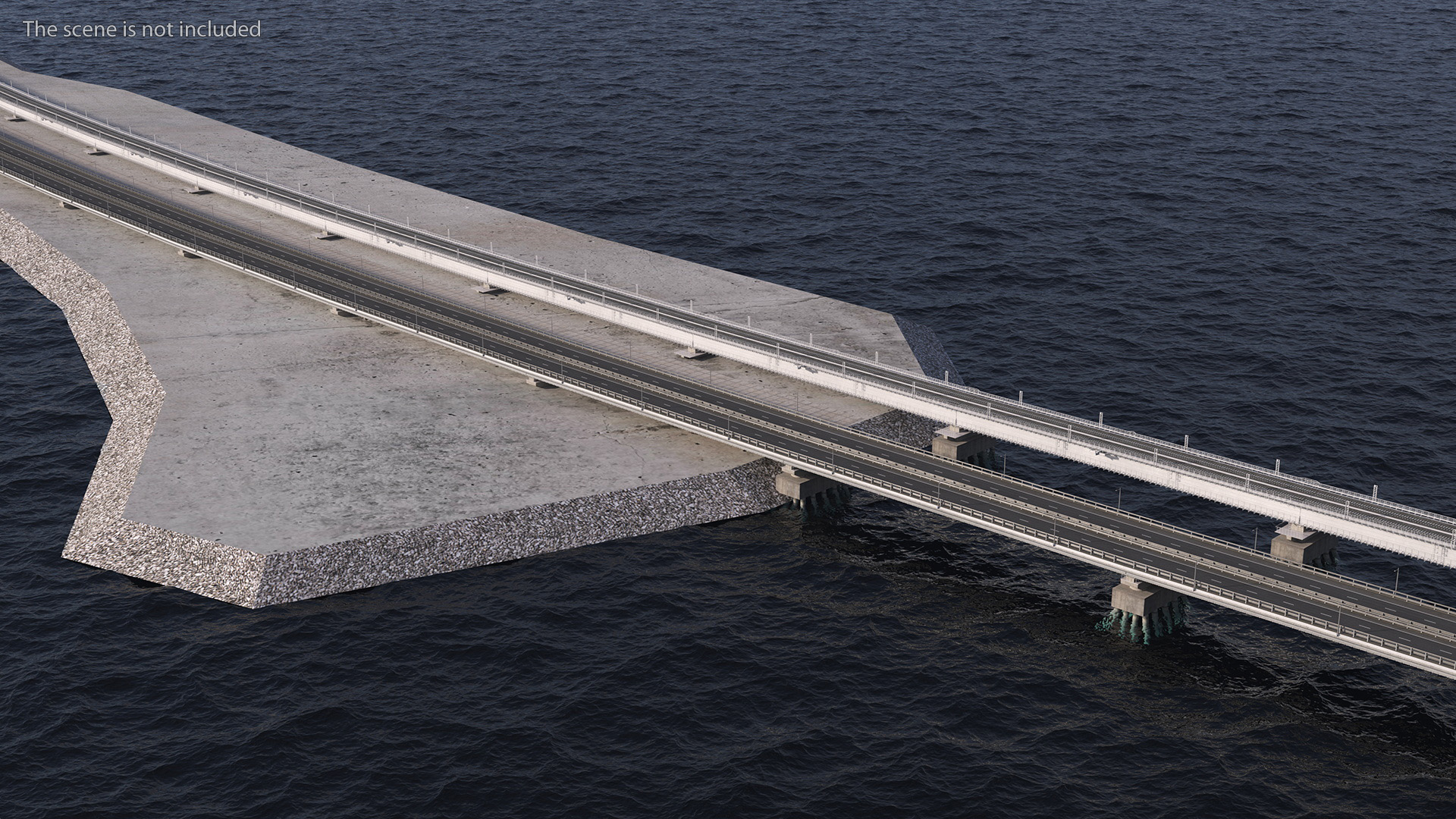 Crimean Bridge 3D model