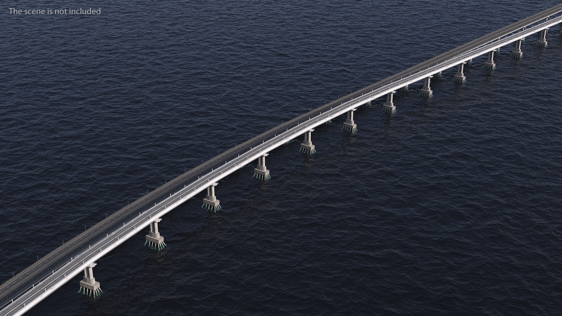 Crimean Bridge 3D model