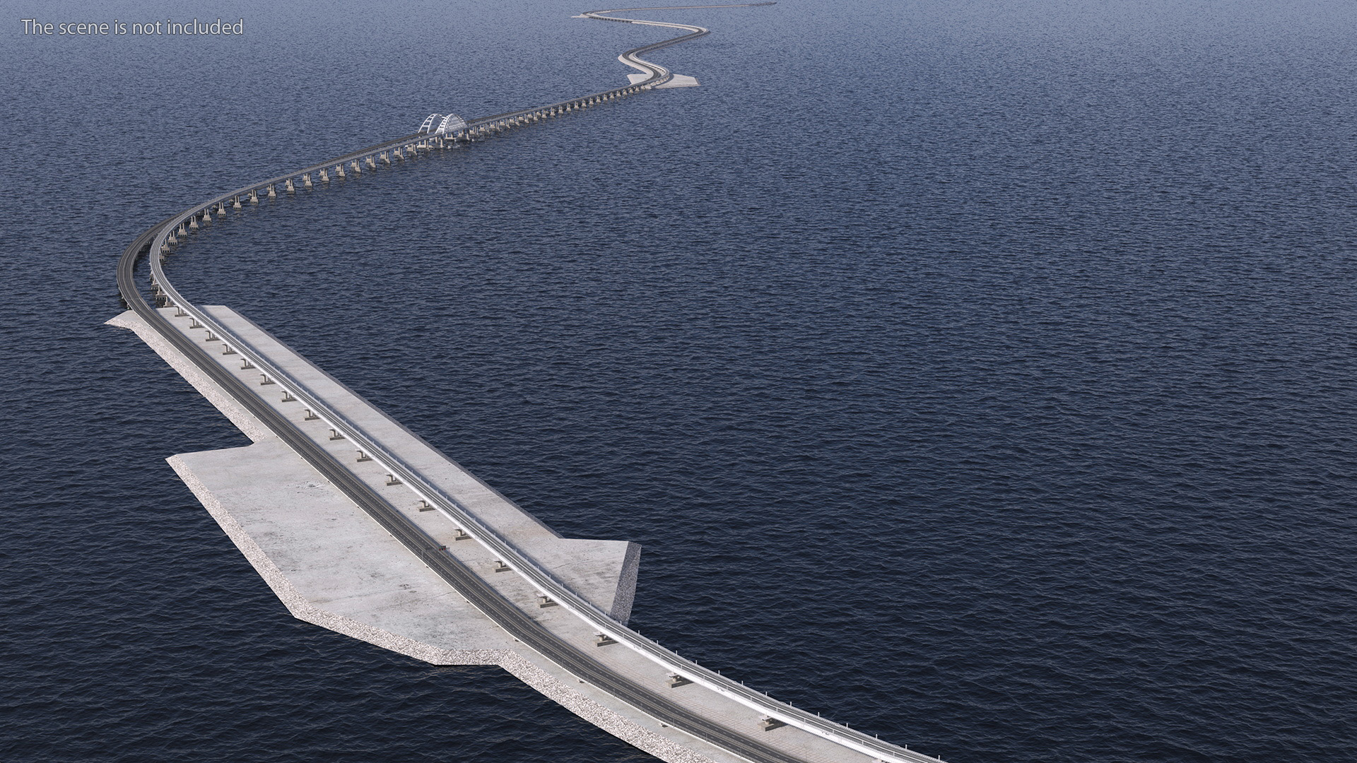 Crimean Bridge 3D model
