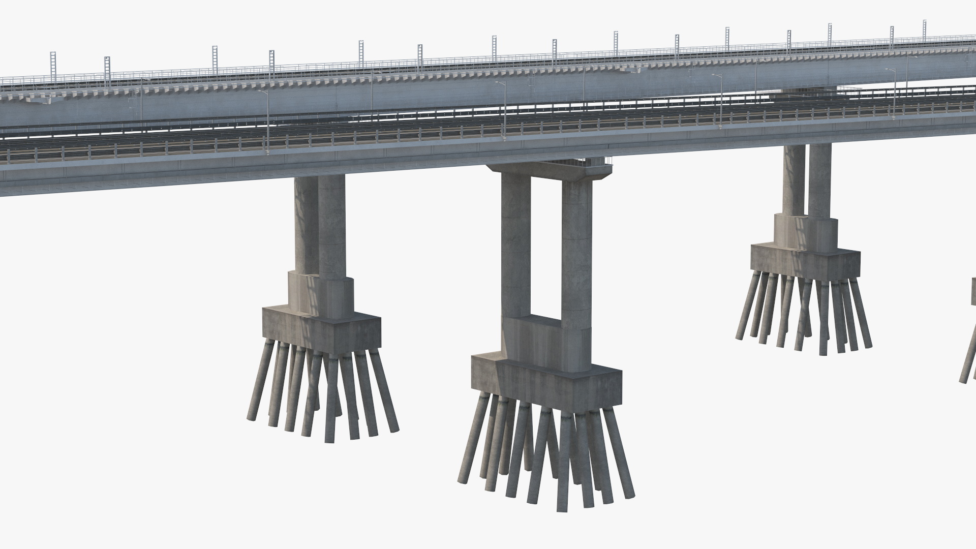 Crimean Bridge 3D model