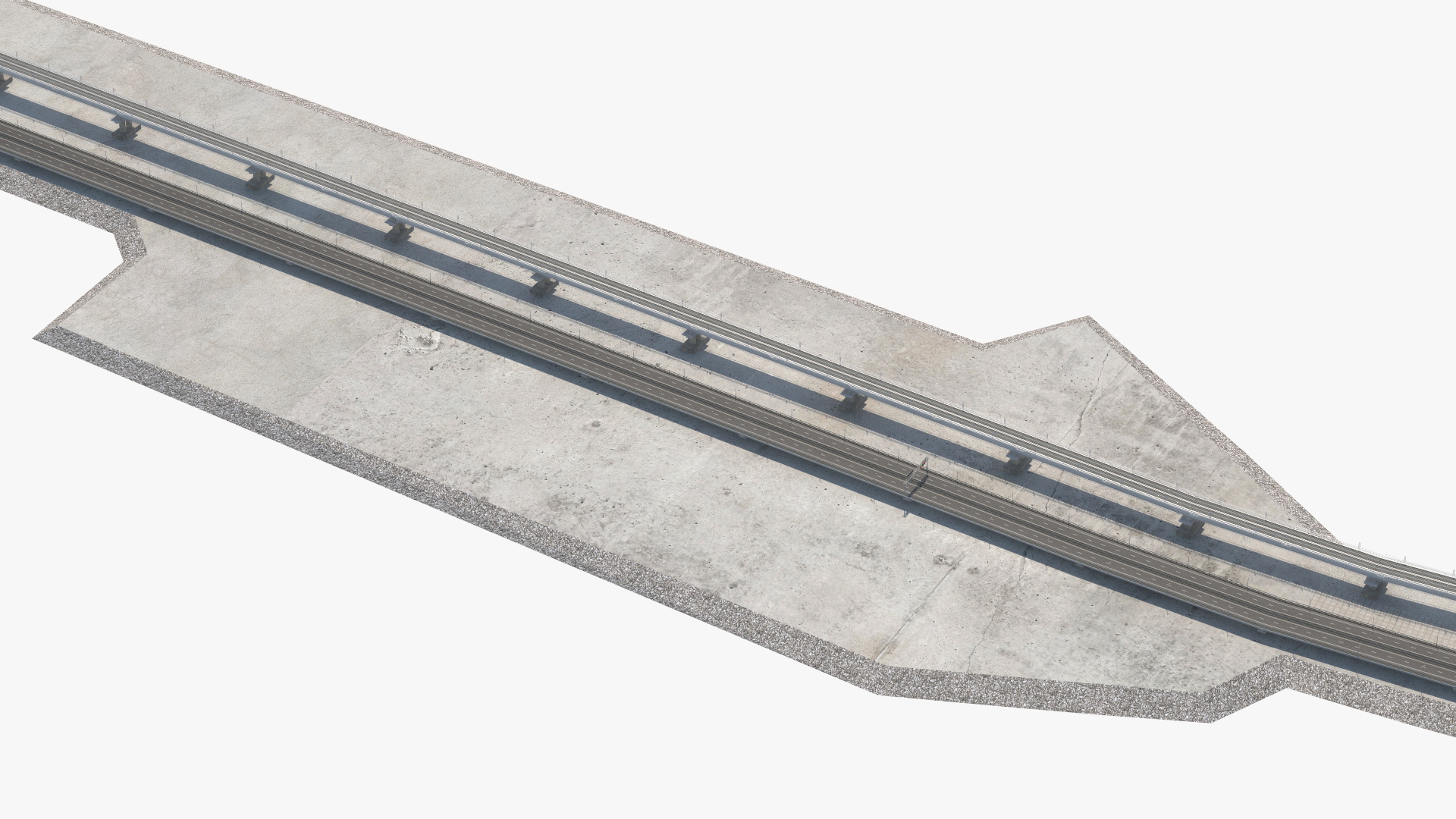 Crimean Bridge 3D model