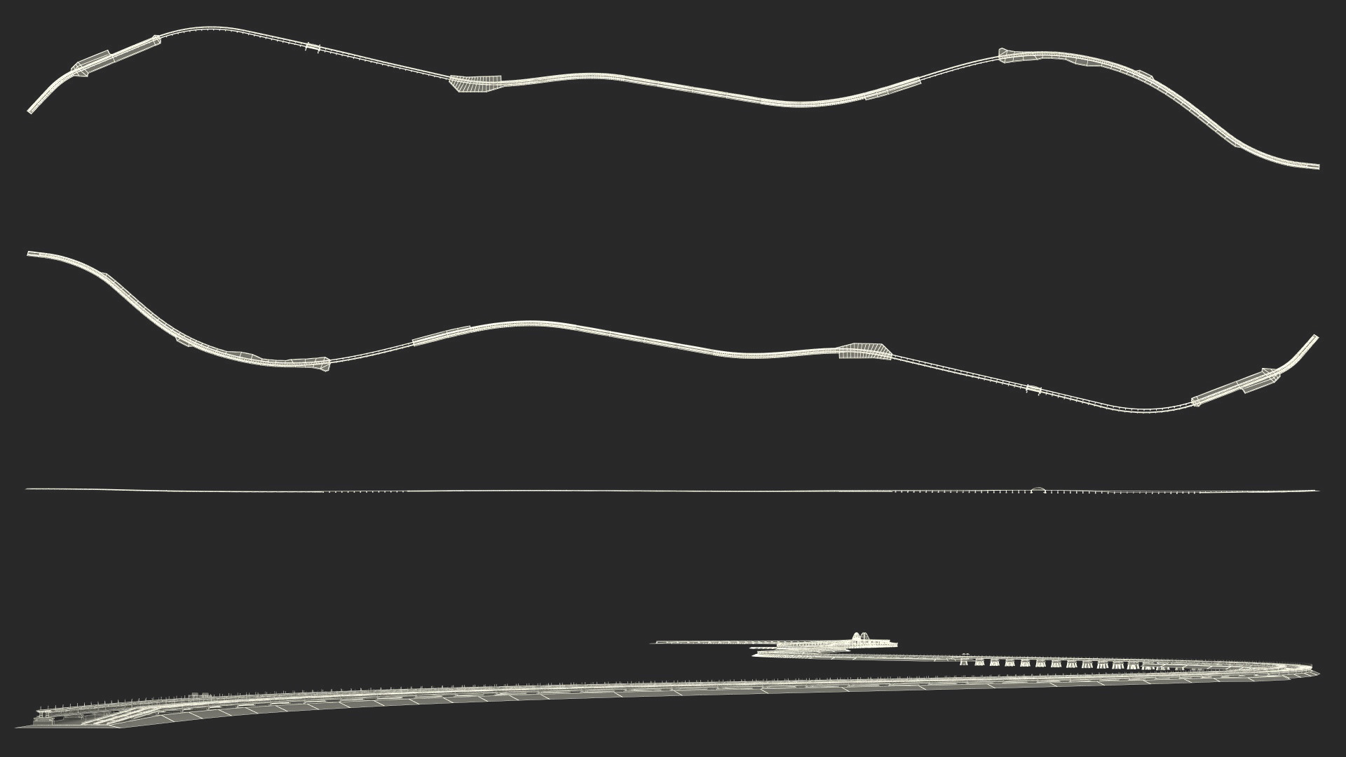 Crimean Bridge 3D model