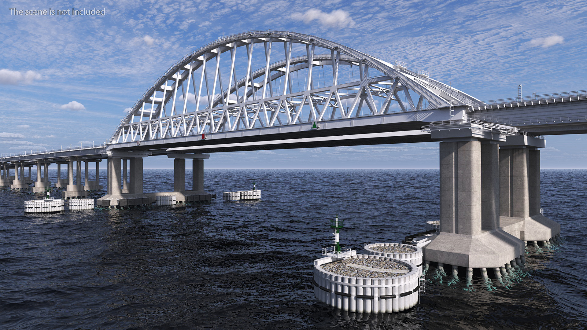 Crimean Bridge 3D model