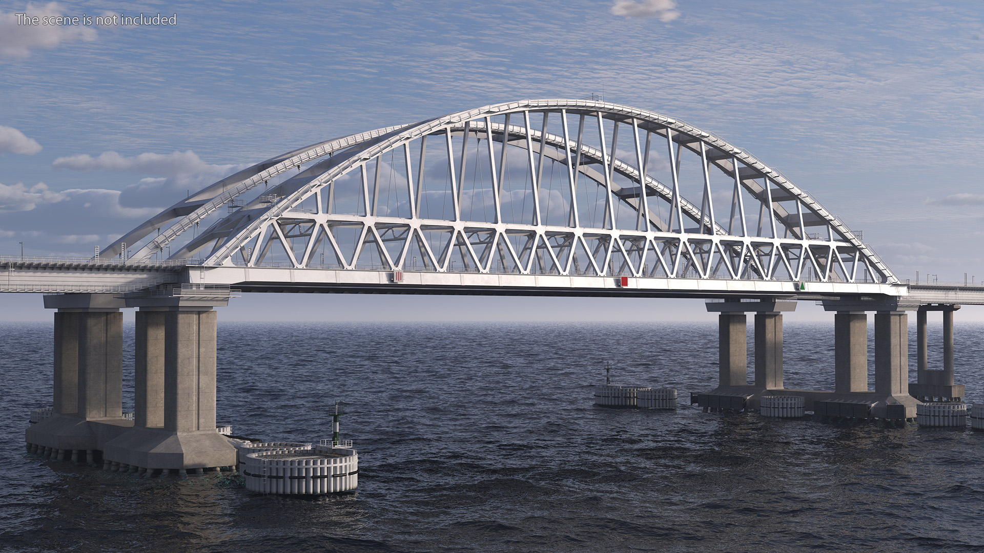 Crimean Bridge 3D model