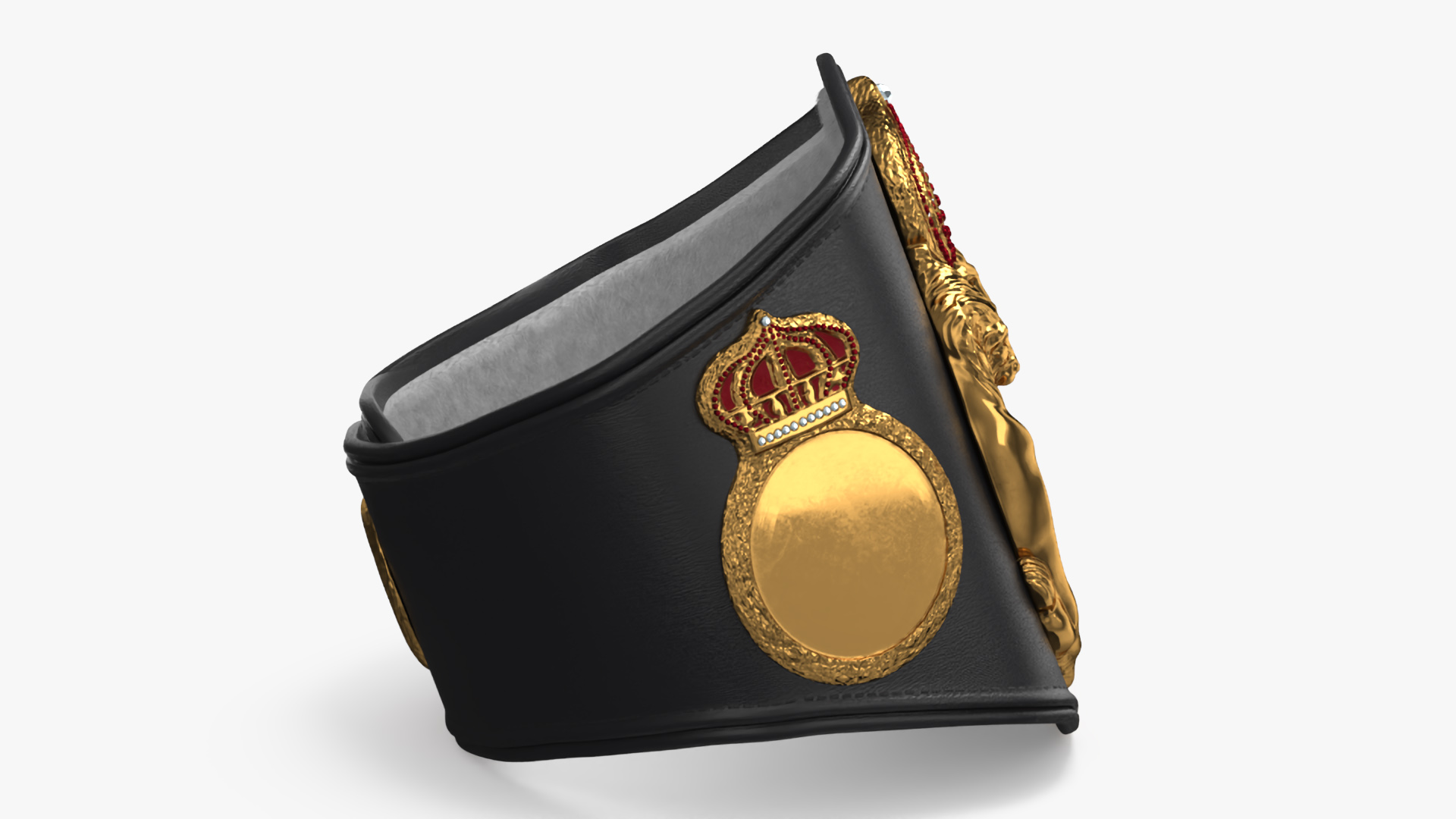 3D WBA Belt for Champions Fur