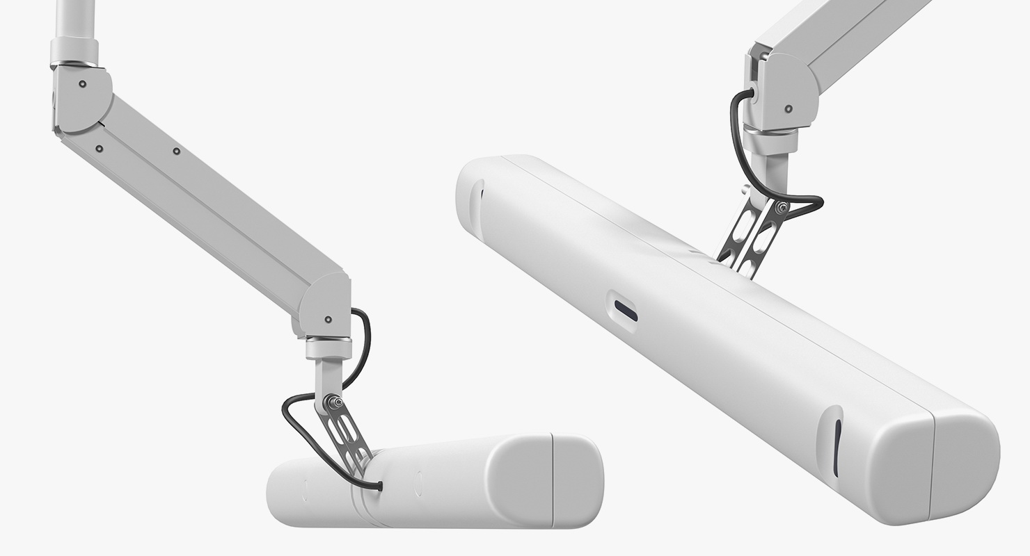 CyberKnife System Radiation Therapy Device Rigged 3D model
