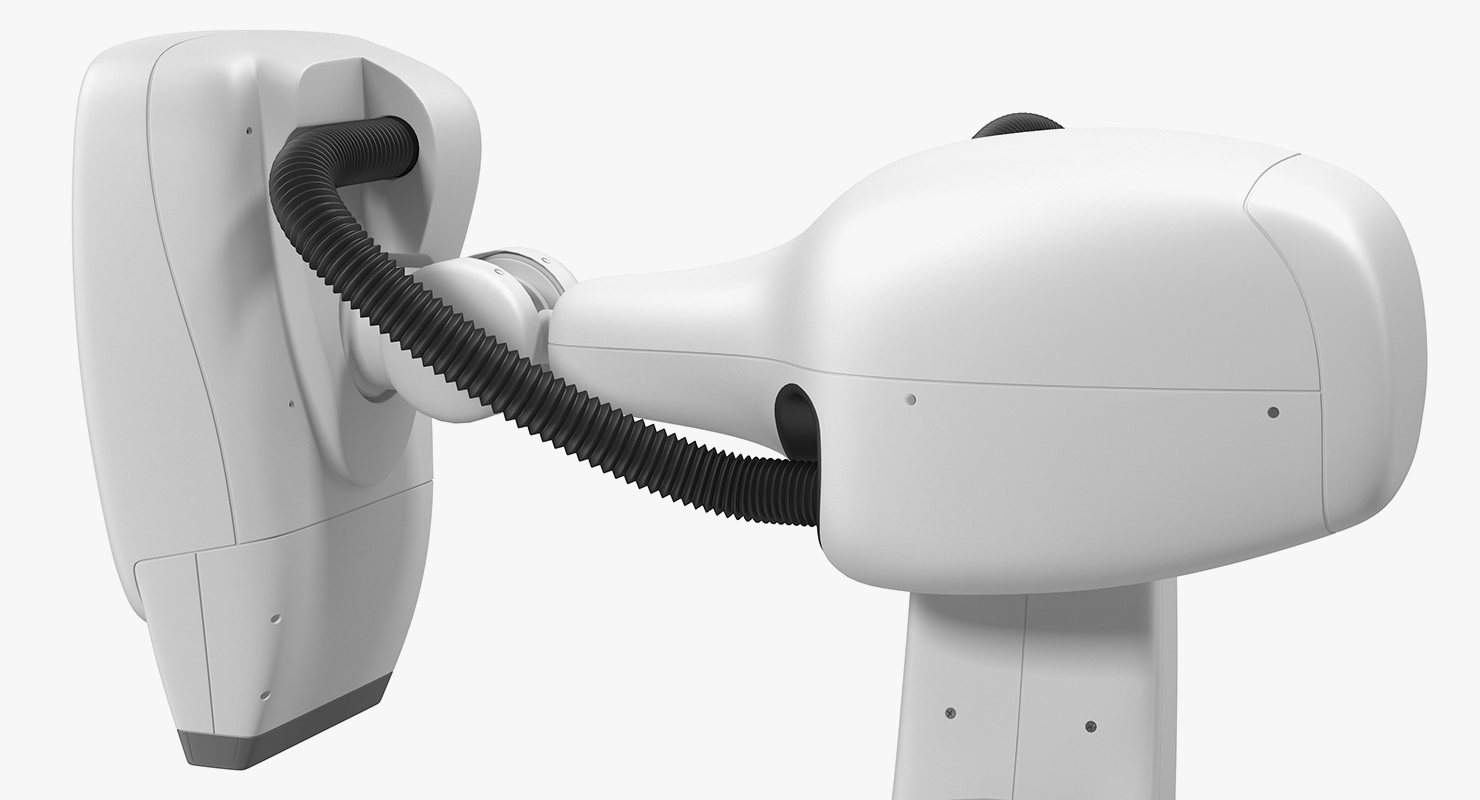 CyberKnife System Radiation Therapy Device Rigged 3D model