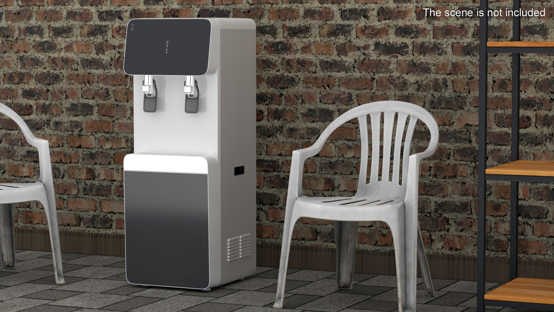 Office Touchless Water Dispenser 3D