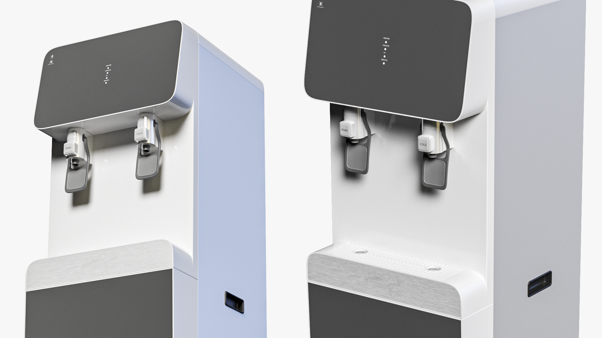 Office Touchless Water Dispenser 3D