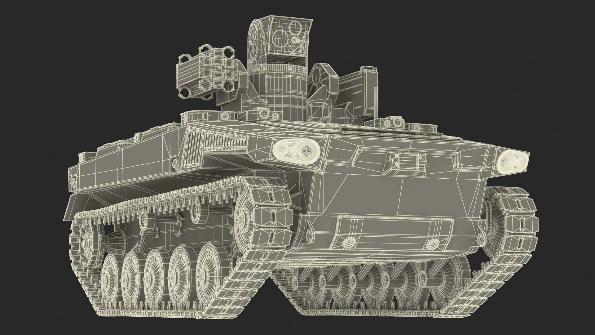 Marker Russian Military Robot 3D model