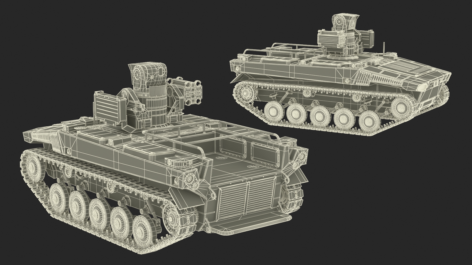 Marker Russian Military Robot 3D model