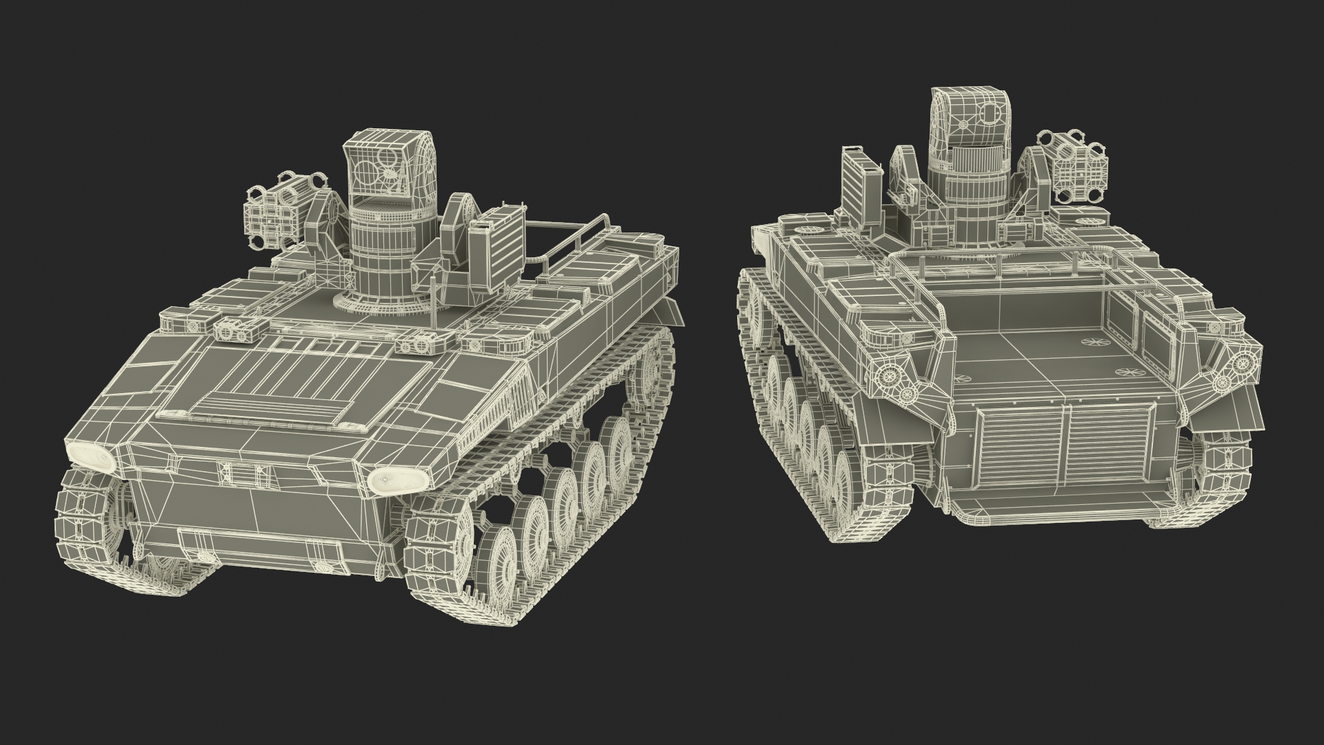 Marker Russian Military Robot 3D model
