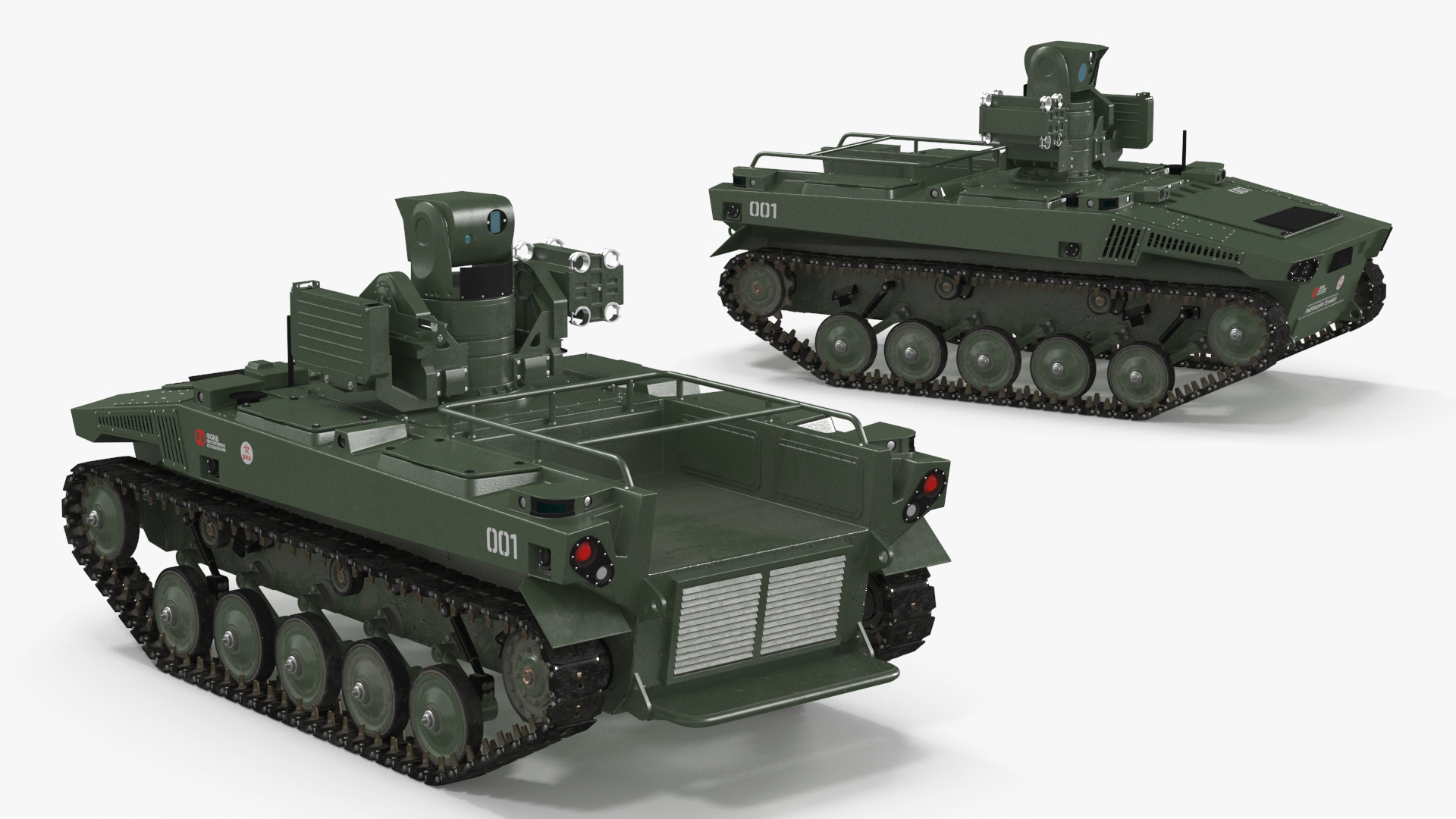 Marker Russian Military Robot 3D model